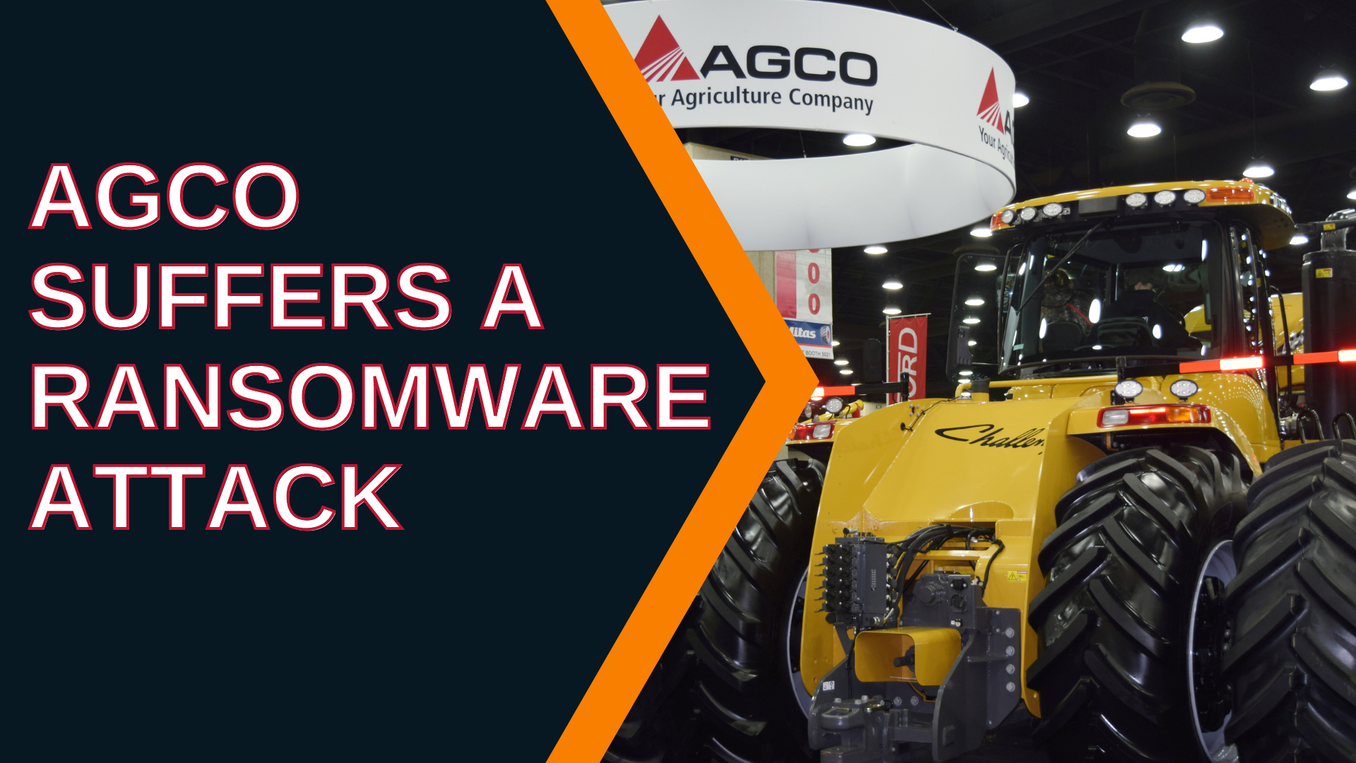 AGCO has suffered a ransomware attack