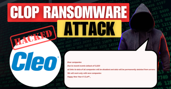 CLOP Ransomware Attack on CLEO