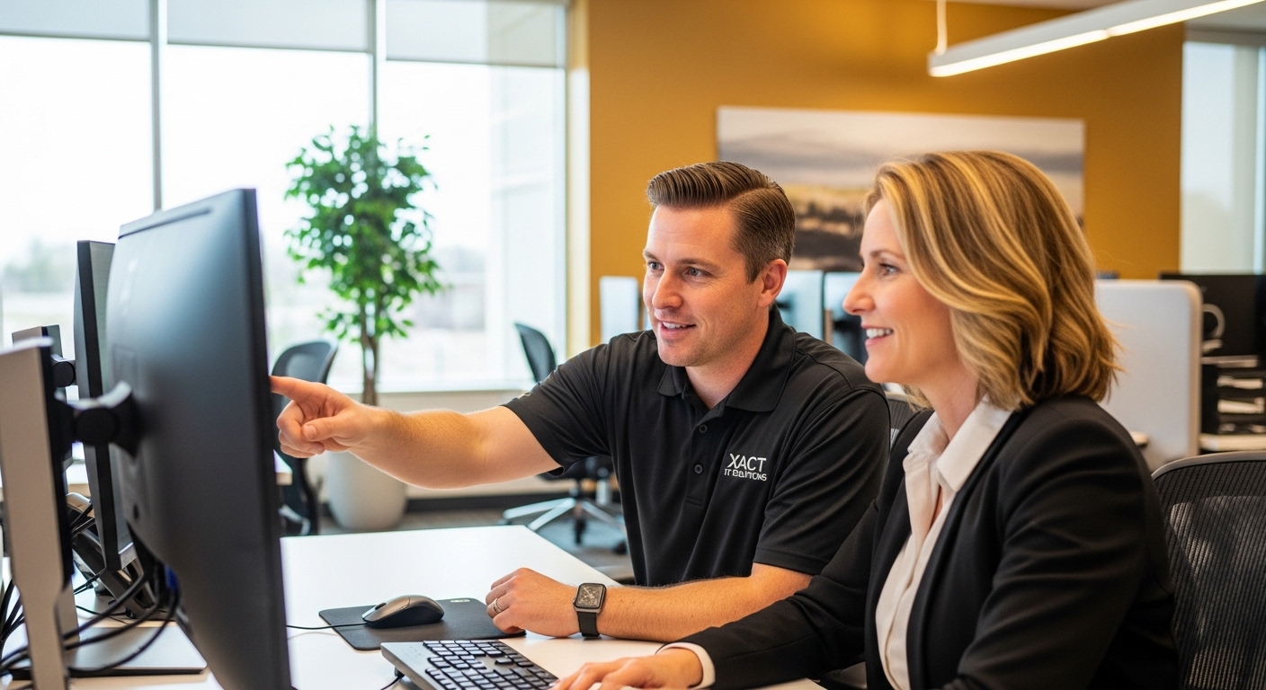 IT support Haddonfield NJ — Xact IT Solutions team delivering IT Support in Haddonfield NJ