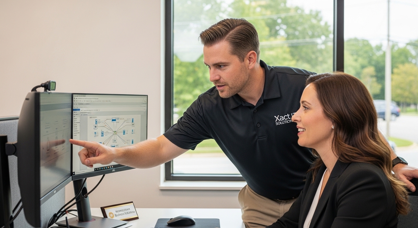 managed IT services company Moorestown NJ — Xact IT Solutions team delivering Managed IT Services in Moorestown NJ