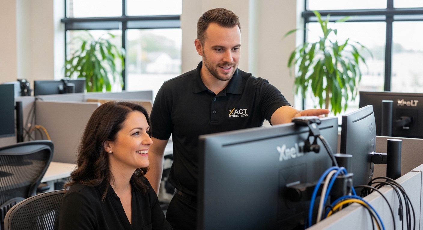 managed IT services company Mount Laurel NJ — Xact IT Solutions team delivering Managed IT Services in Mount Laurel NJ
