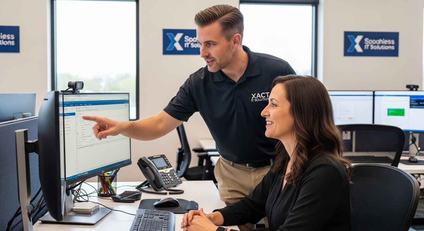 IT support Voorhees NJ — Xact IT Solutions team delivering IT Support in Voorhees NJ